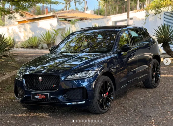 Jaguar F-Pace R-Sport 2.0 2017 à venda na TECAUTO Veículos Caeté MG